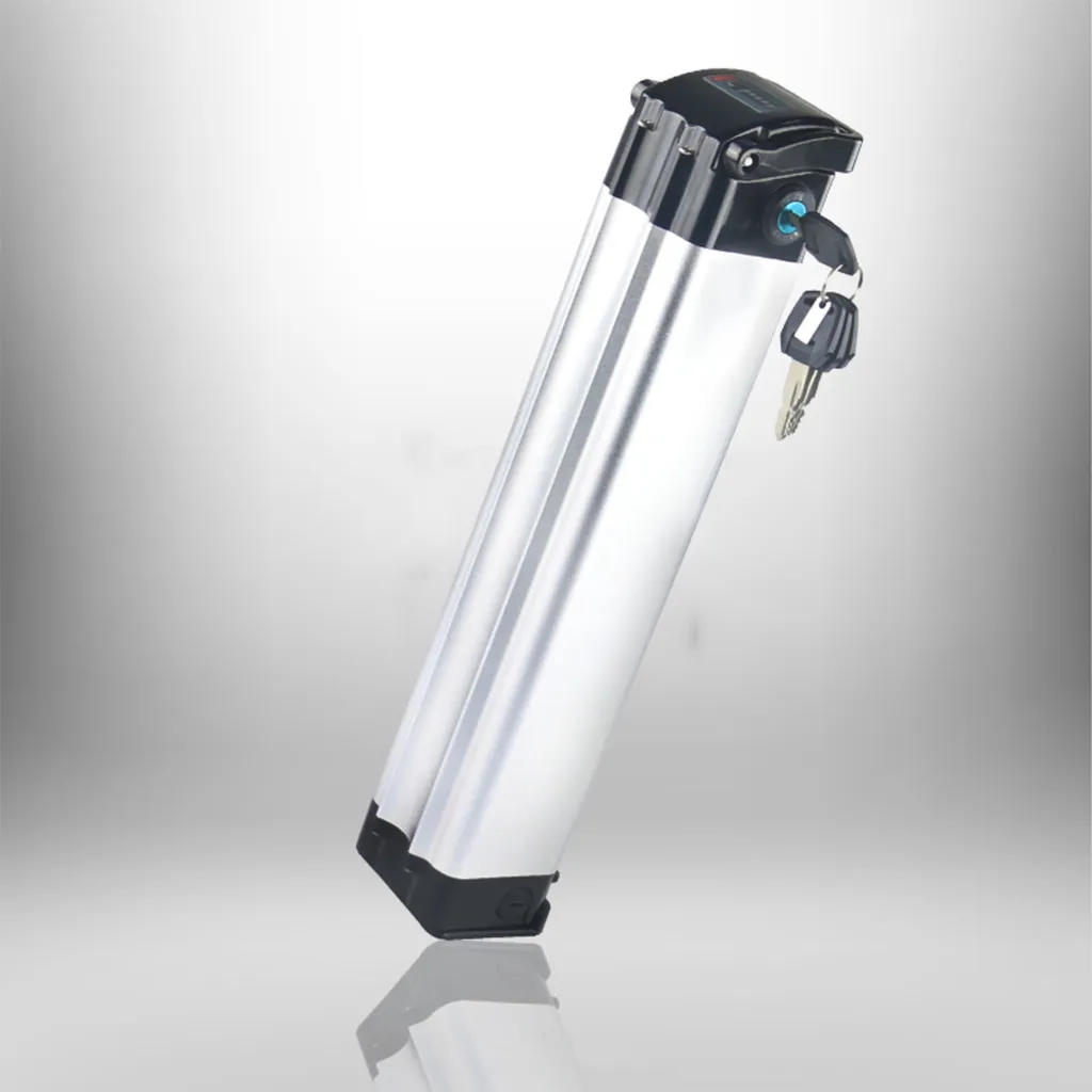 Batterie selle 36V 12Ah argent pour augmenter l'autonomie E-Bike VAE