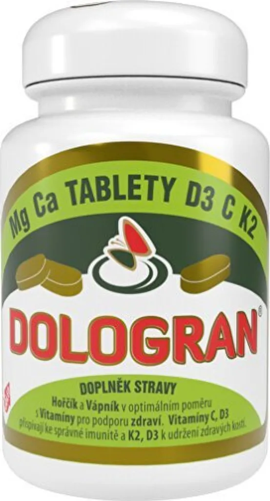Complément Alimentaire Magnésium et Calcium Dologran - 60 comprimés