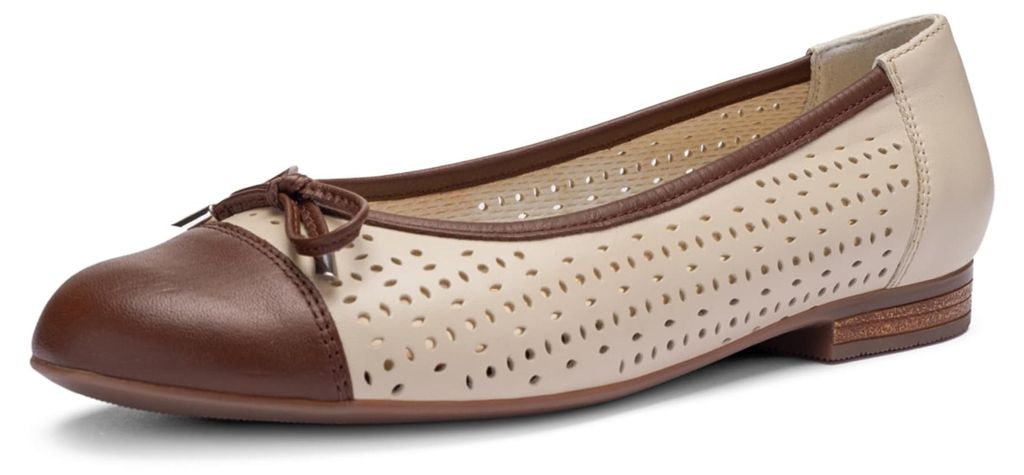 Ara Ballerinas Damen 32313938353035 Braun 42 EU