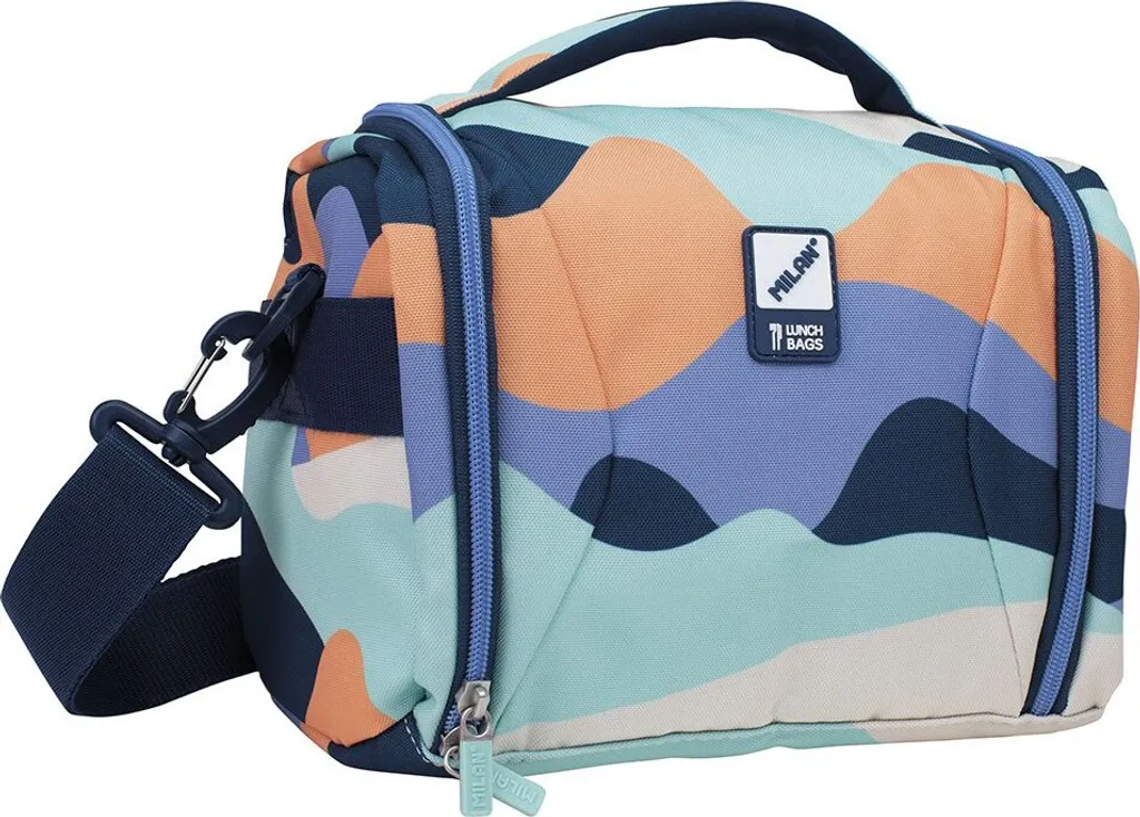 Petit sac isotherme Milan 5L Bleu pour déjeuner au bureau ou sorties pique-nique