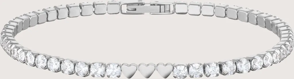 Bracelet Élégant Bering 648-17-170 Idéal pour Cadeau Femme 17 cm Argent