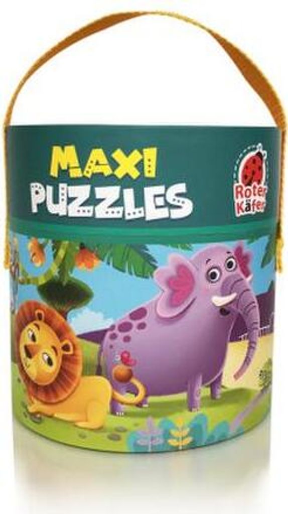 Maxi puzzles in tube 2in1 " Zoo" RK1080-02