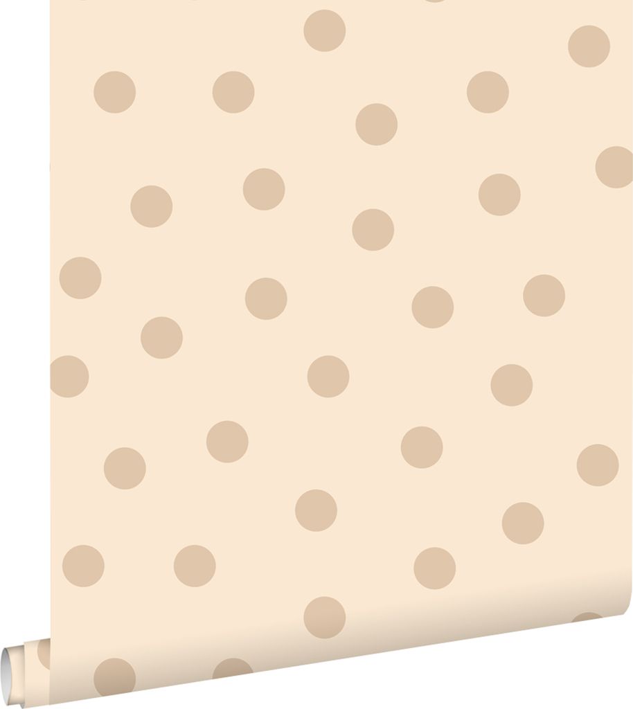 ESTAhome Tapete Punkte Beige 53 cm x 10.05 m Produktbild 