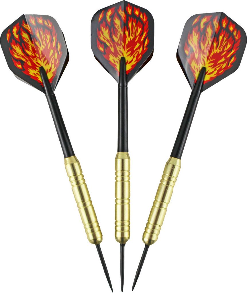 Šípky MASTER Plated Brass 3ks, steel 18g Obrázok produktu 
