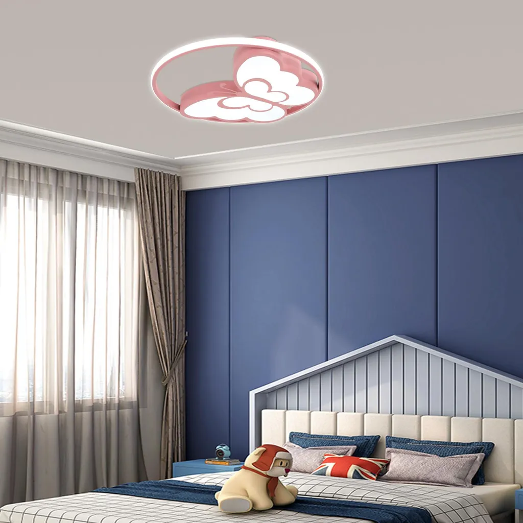 Plafonnier design papillon à intensité variable - Éclairage LED trois tons - 7