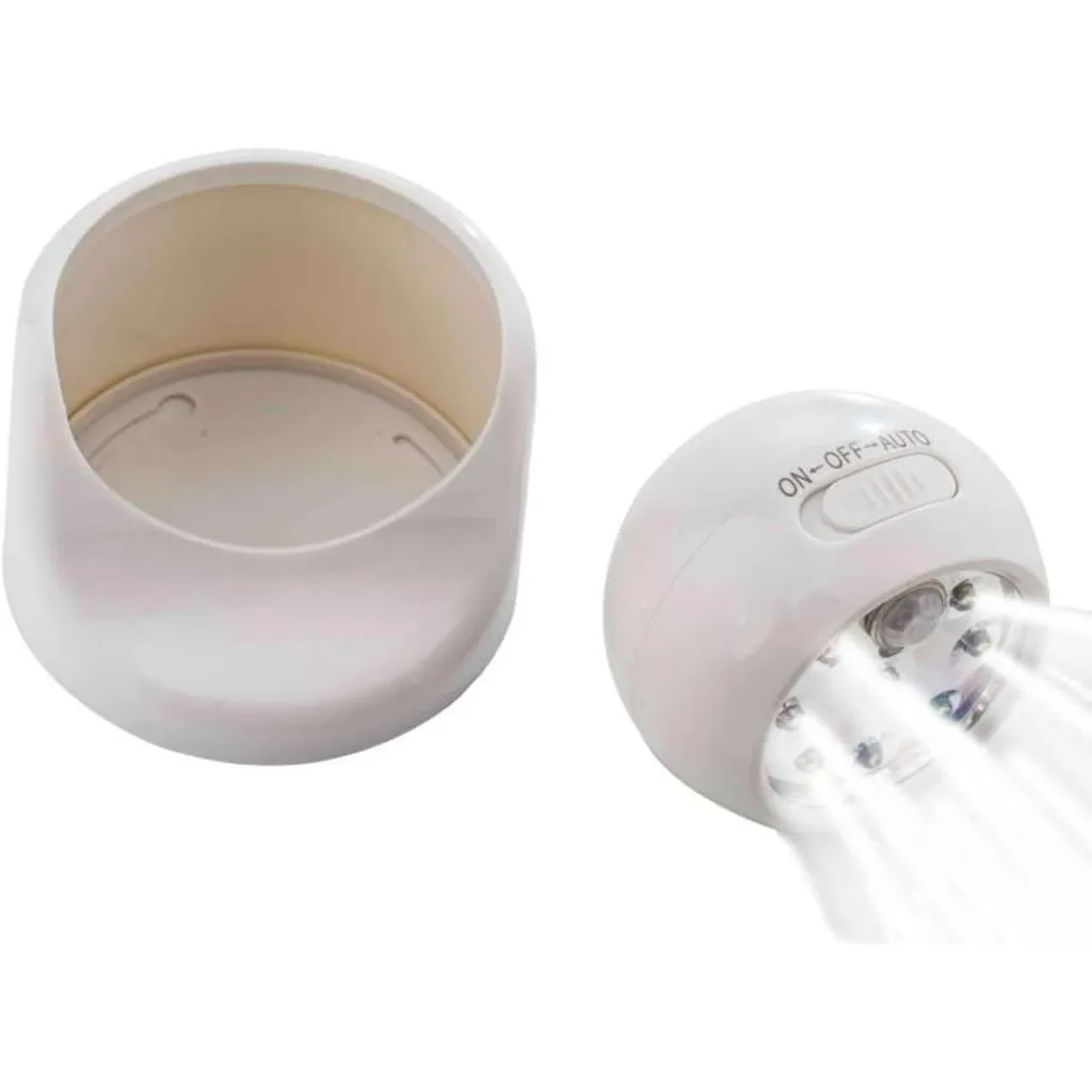 Lampe détecteur de mouvement magnétique à intensité réglable blanc chaud - 3
