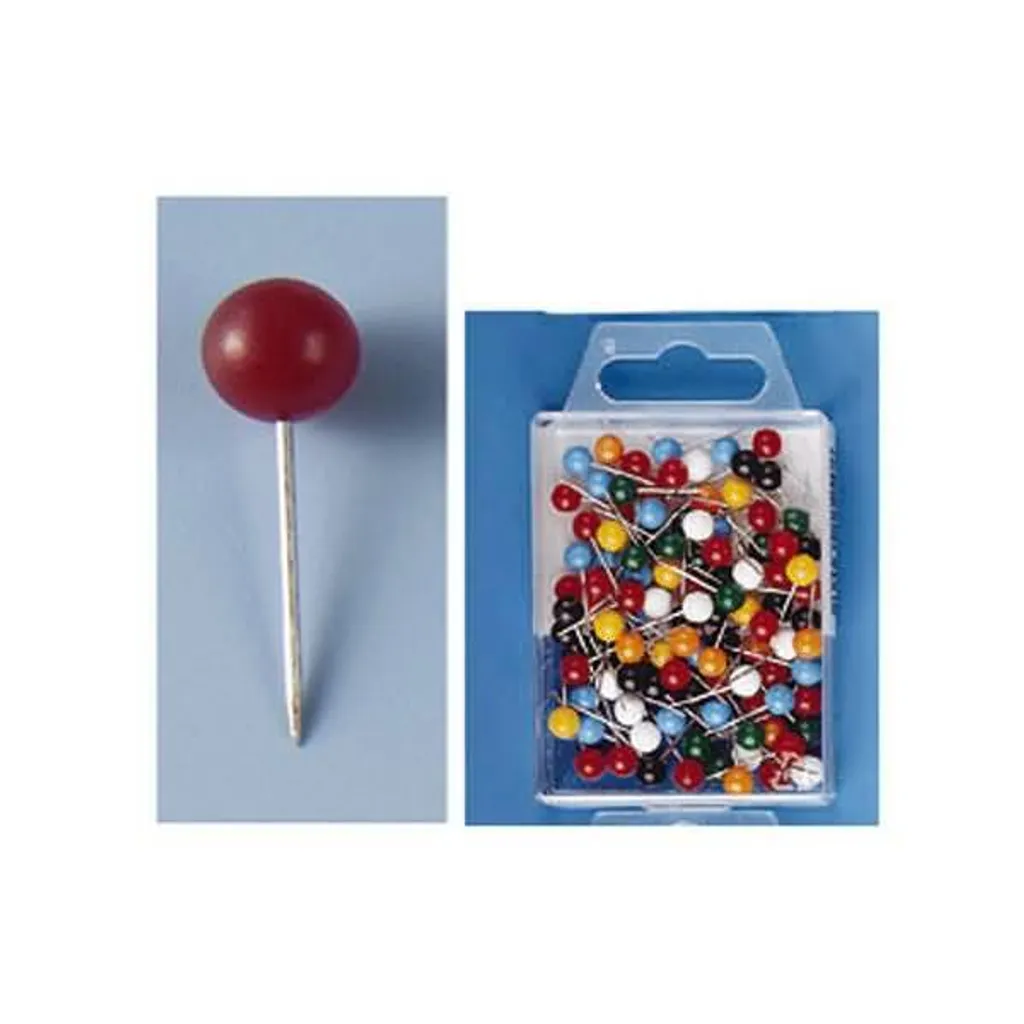 Punaises de Signalisation 6x16mm WEDO pour Tableaux en Liège et Plans