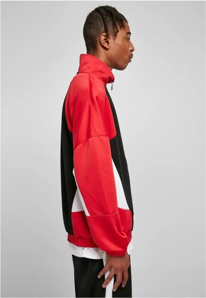Starter Laser Track Jacket noir et blanc avec design géométrique S