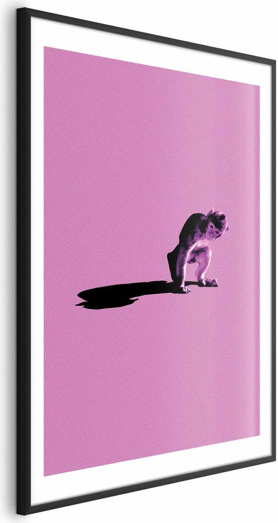 Posterpapier Poster - Little Monkey 60x90 cm Tiere g-C-0116-ao-a