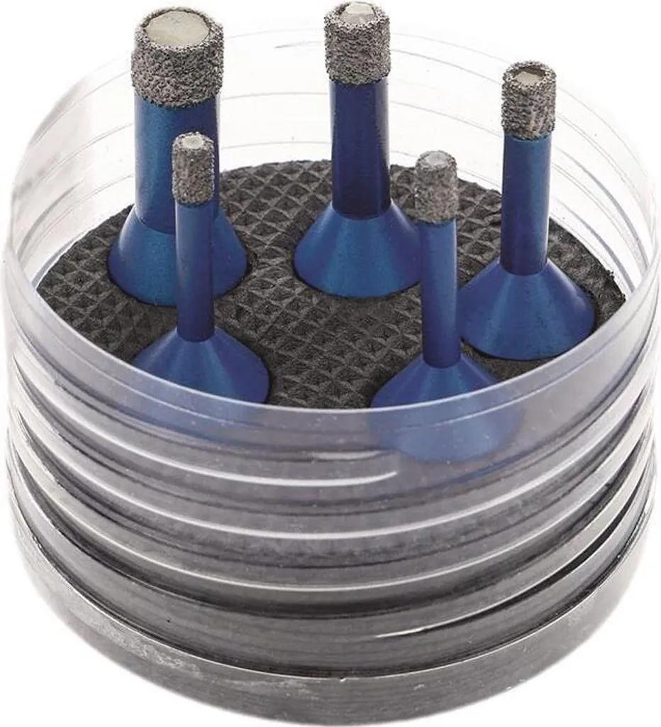 Set 5 Punte Diamantate M14 per Gres Porcellanato e Piastrelle SANITARY