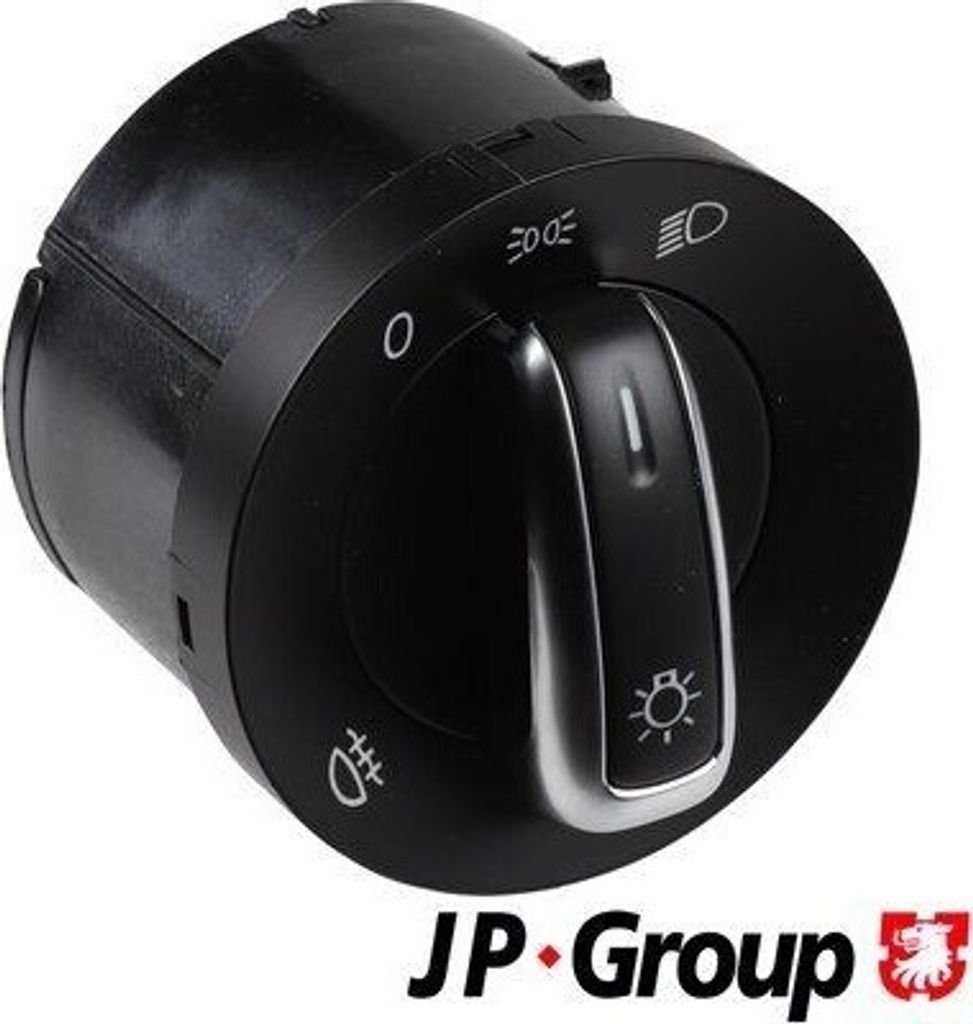 JP GROUP Lichtschalter Hauptlicht Lichtschalter 1196102800 für VW GOLF VI (5K1) Golf V Schrägheck (1K1) TOURAN (1T1, 1T2) TIGUAN (5N) Passat Variant