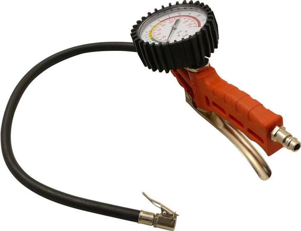Gonfleur de pneus pour compresseur avec manomètre homologué Auto