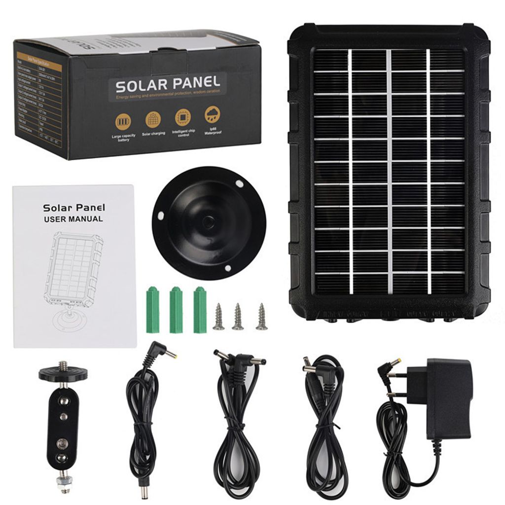 Solární panel pro trailovou kameru 4400 mAh dobíjecí Obrázek produktu 7
