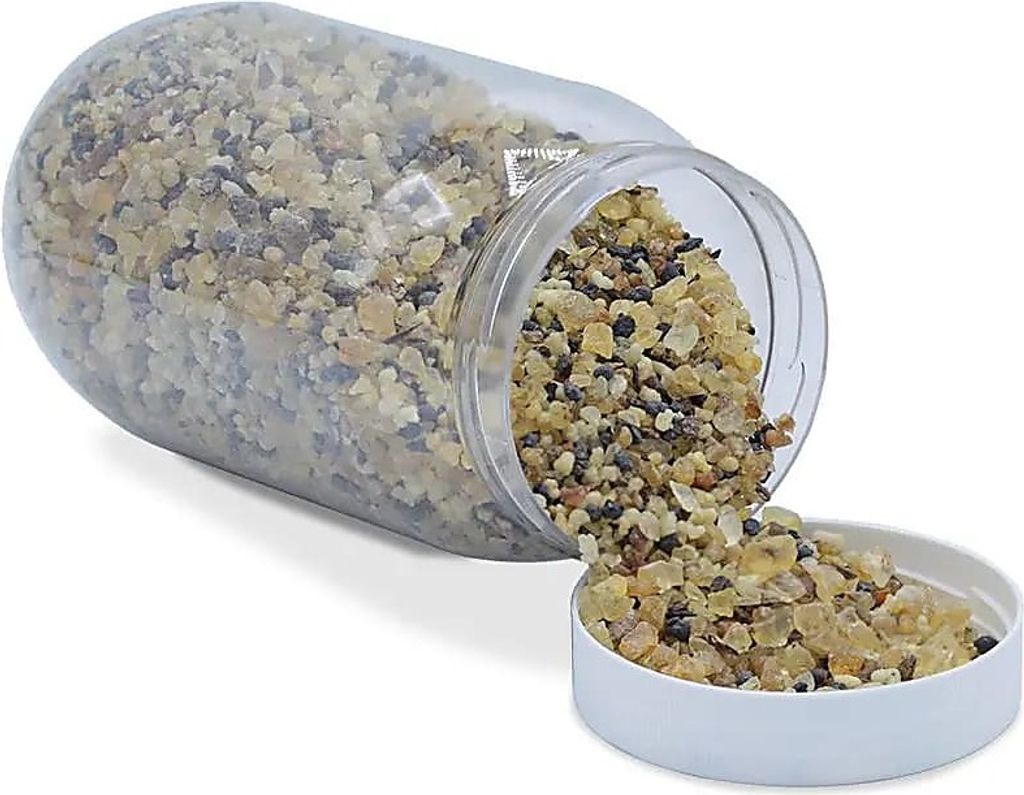 Räucher Set Weihrauchharz Basilica Vorteilpackung -- 500 g + Räucherkohlezange -