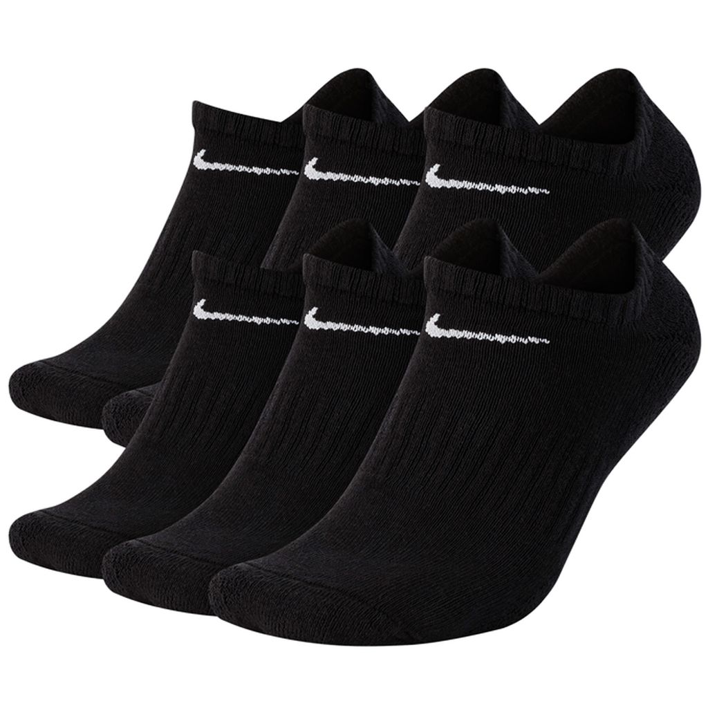 Nike Everyday Cushioned Unsichtbare Socken Schwarz EU 42-46 Produktbild 