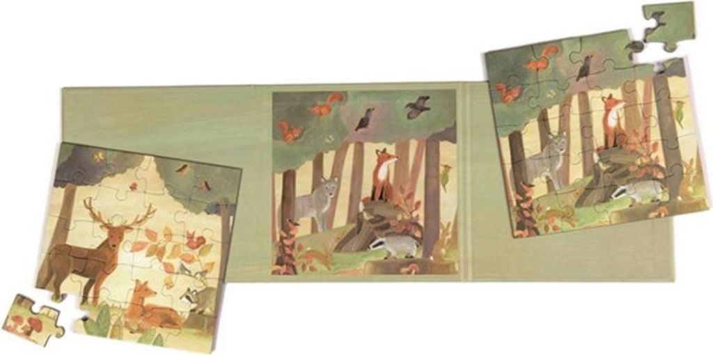 Egmont Toys Magnetisches Puzzle Wald