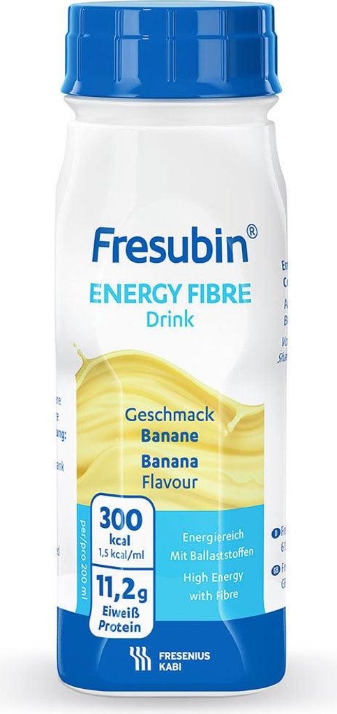 Fresubin Energy Fibre Drink Banane Trinkflasche 6X4X200 ml