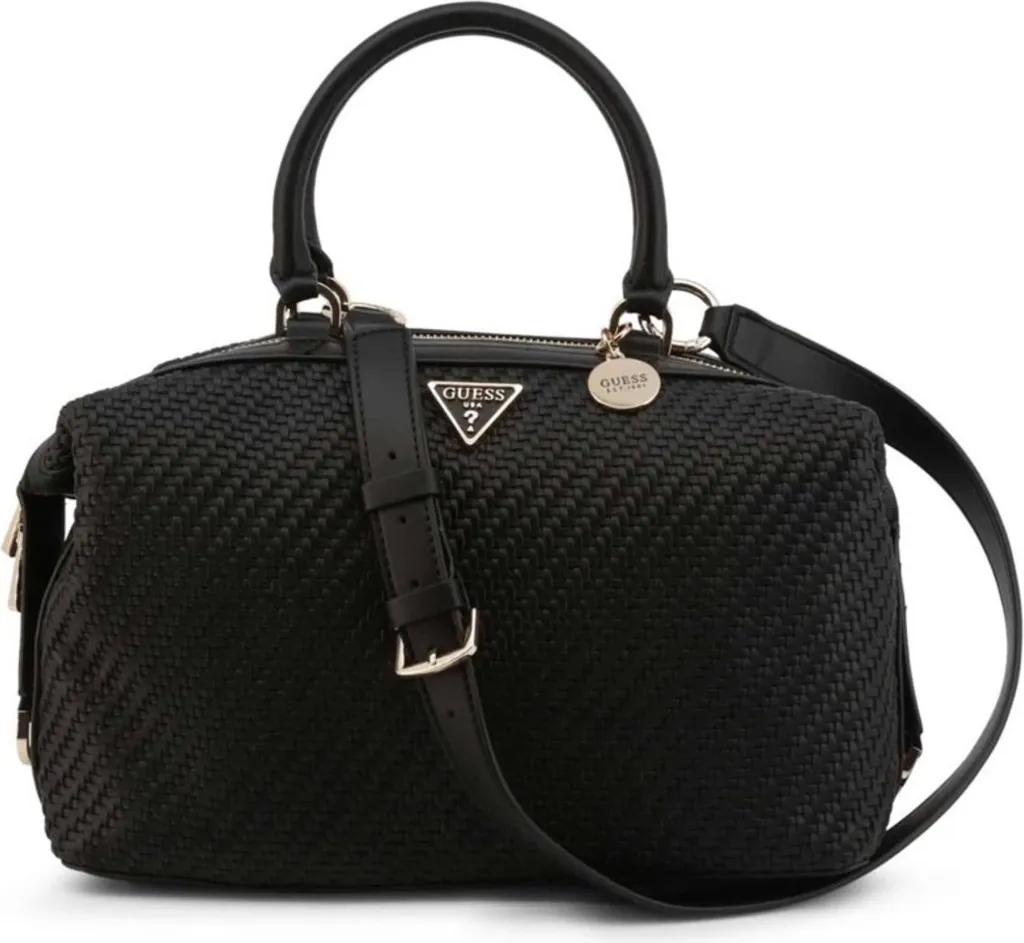 Sac Guess Hassie Noir : Rangez vos Essentiels avec Style et Sécurité