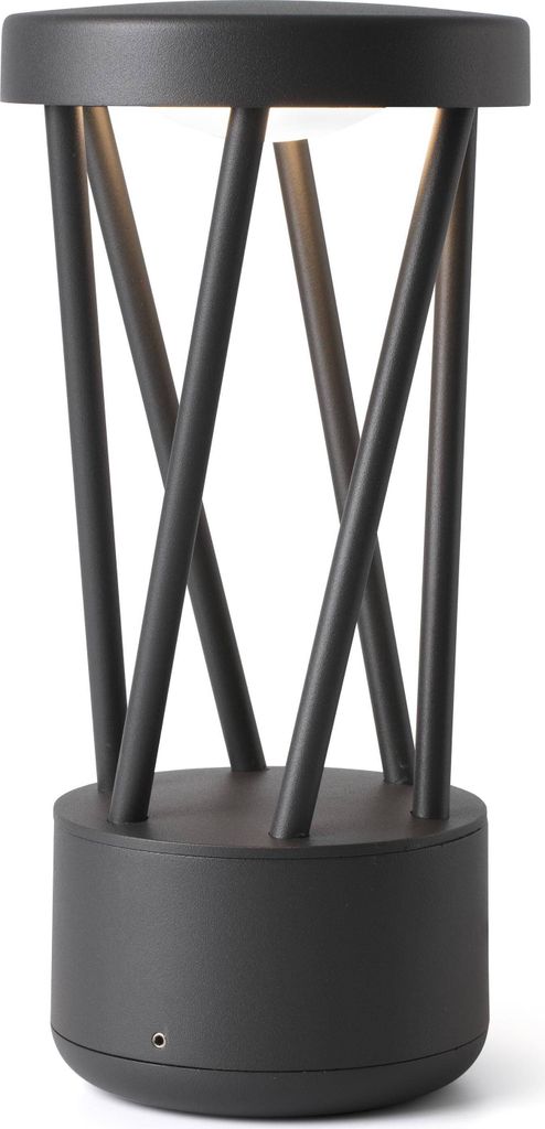Faro 71286, Außensockel-/Pfostenbeleuchtung, Dunkles Grau, Aluminium, IP65, I, 10 W
