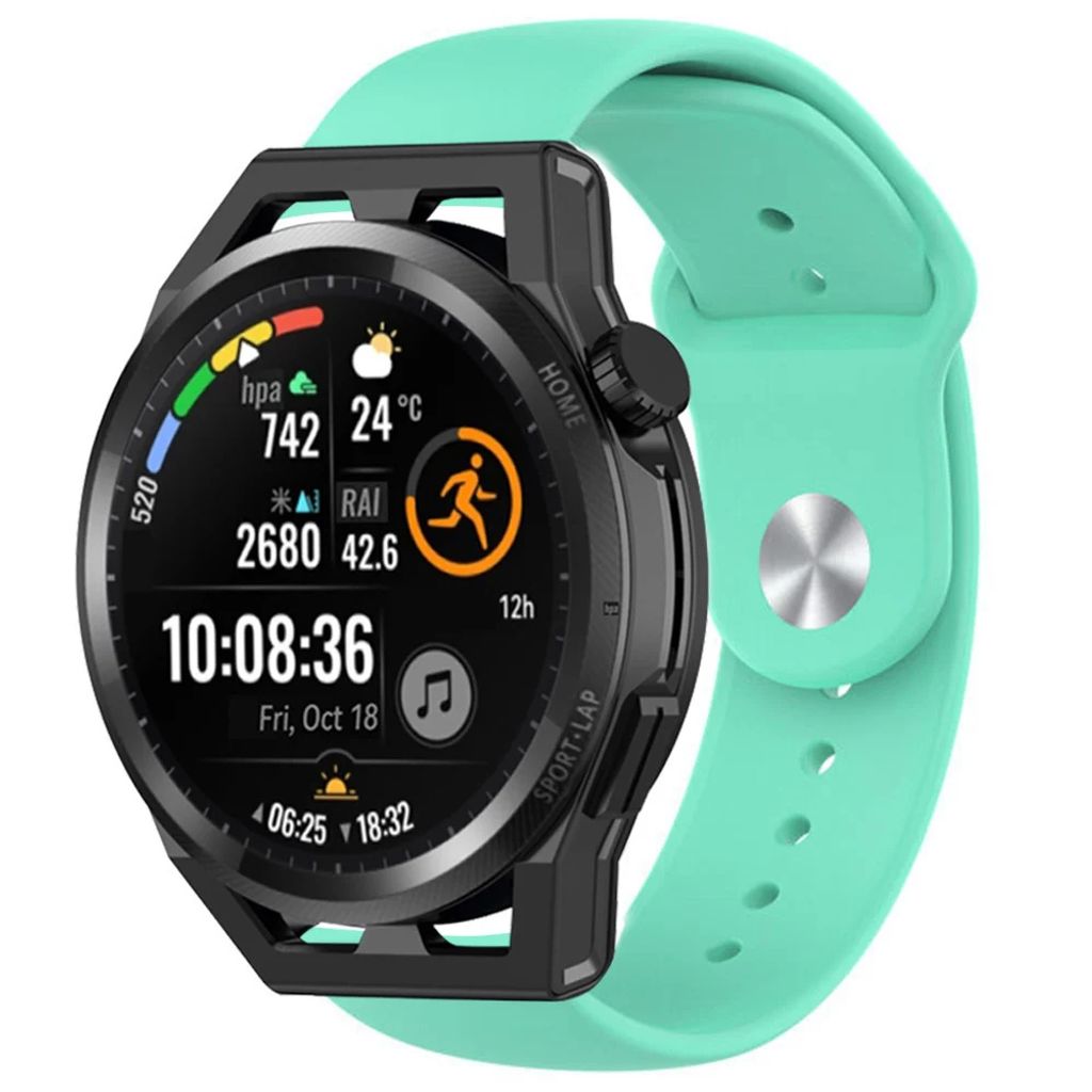 Strap-it Huawei Watch GT Armband Silikon (Aqua)