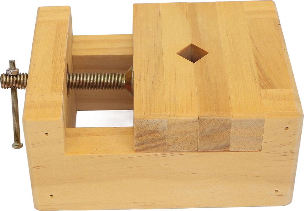 CHICIRIS Composite Wood Mini Bank Bank Vice Clamp Ergonomisches Skulptur -Handwerkswerkzeug fr -Projekte
