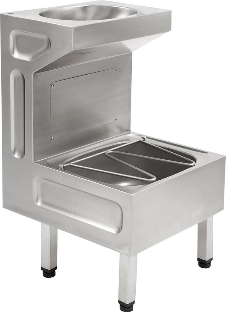 KWC AR Standausguss-Waschtischkombination, SIRIUS, 500x880x570 mm, Klapprost