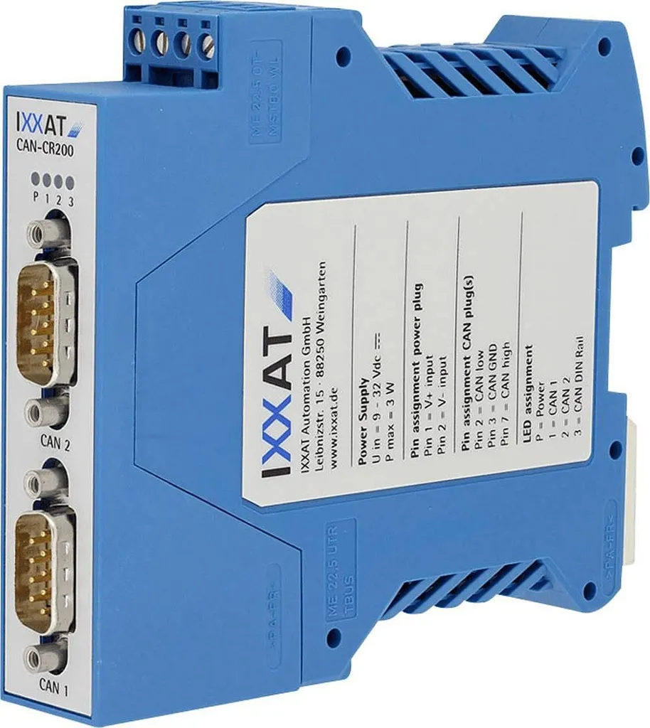 Répéteur Ixxat 1.01.0067.44010 HMS Industrial Networks CAN Bus 12/24V