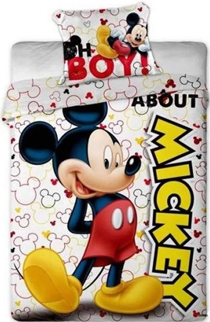 Offerta Letto Topolino Singolo: Base Legno + Lenzuola Mickey Mouse