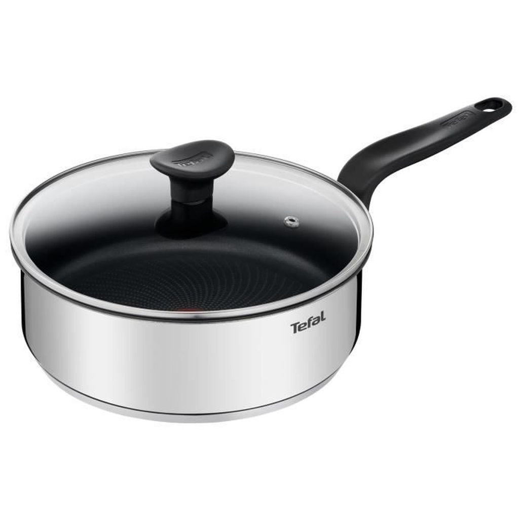 Sauteuse inox 24cm + couvercle - Tefal - E3093204 - primary Image du produit 