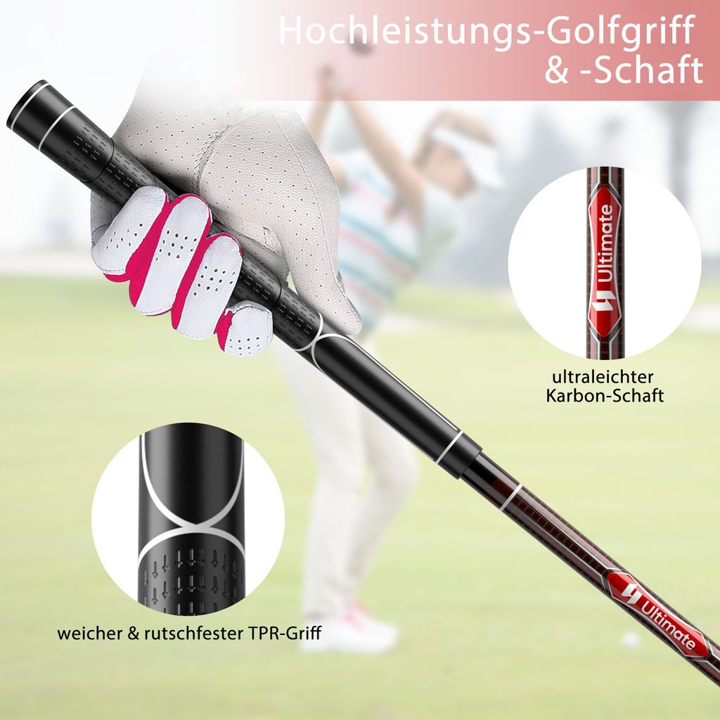 YTPAFK 2er-Set Aufblasbare Golfschläger – Perfekt Für Den Strand Oder Garten