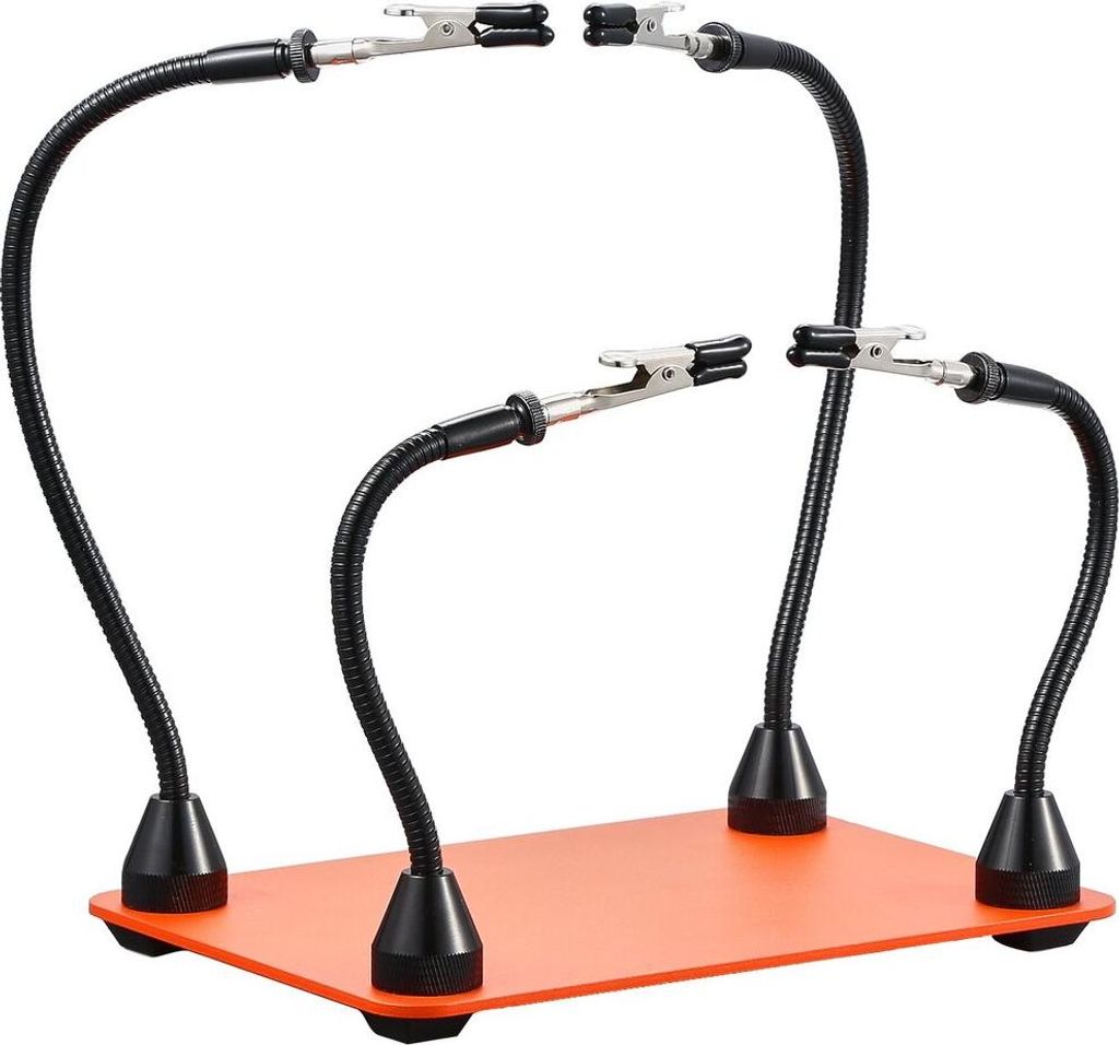 Magnetische Helping Hands Lötstation 4 flexible Arme Krokodilklemmen