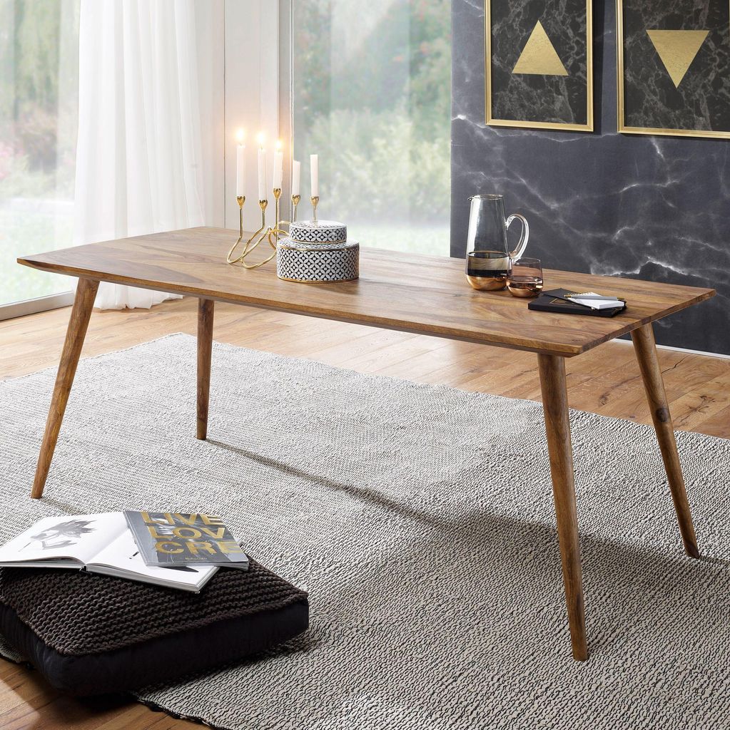 FineBuy Table de salle à manger rectangulaire 180 cm en Image du produit 