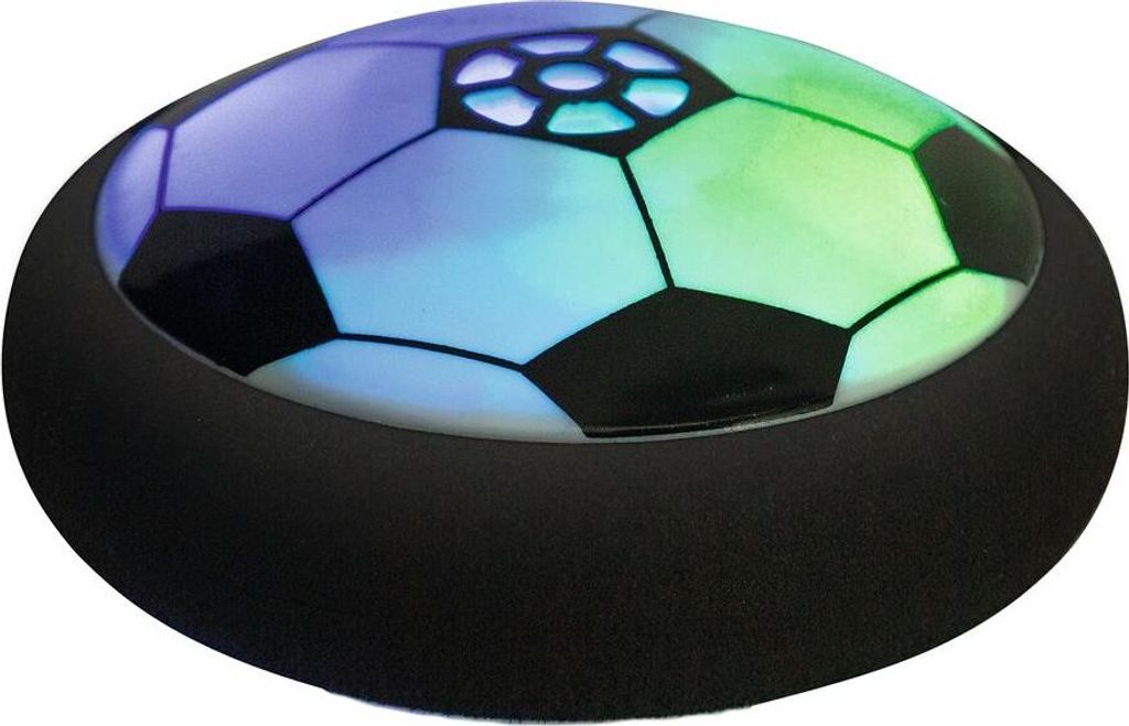Fußball-Bodengleiter, leuchtend, Farbwechsel, Ø 11 cm, bunt Produktbild 