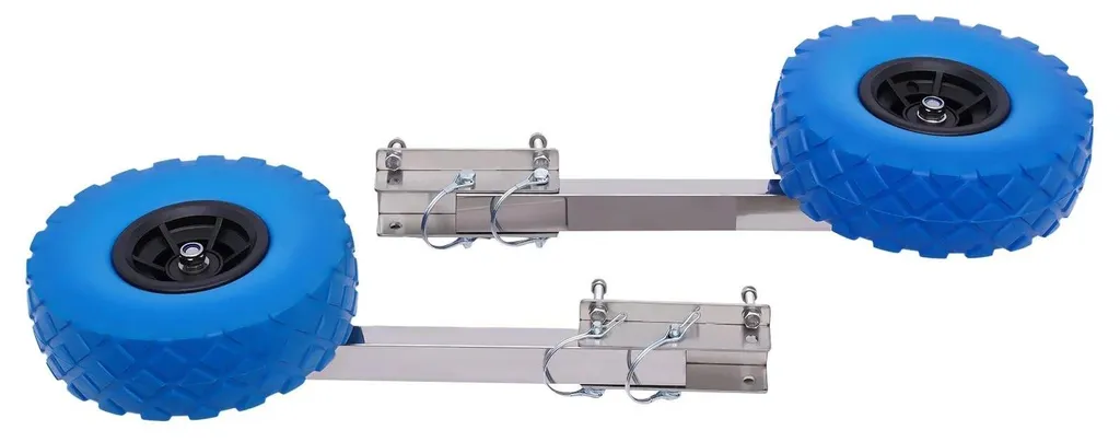 Roues de remorque bateau gonflables pour déplacer votre bateau sans effort