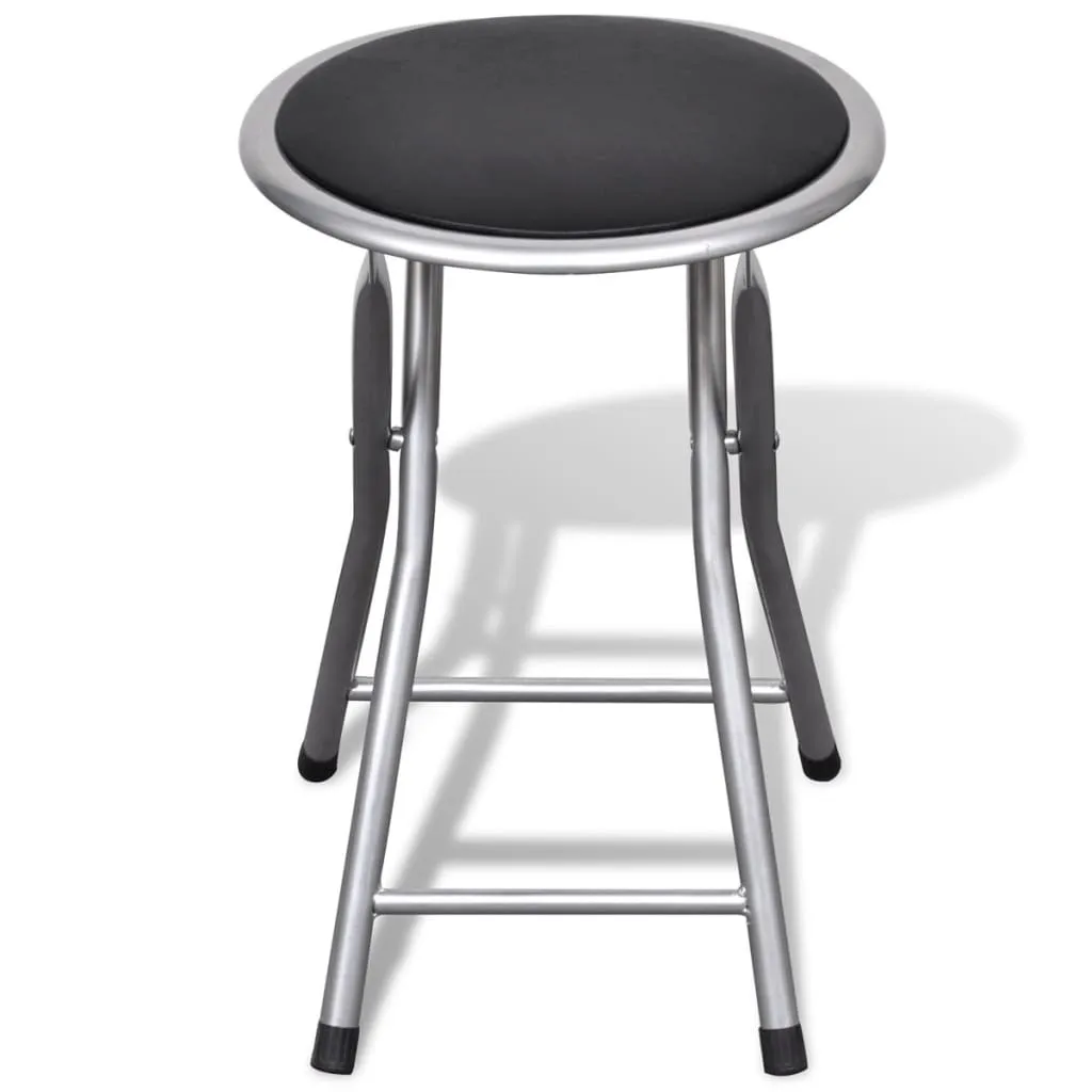 Tabourets pliants 4 pcs : finis les problèmes de sièges invités - 4