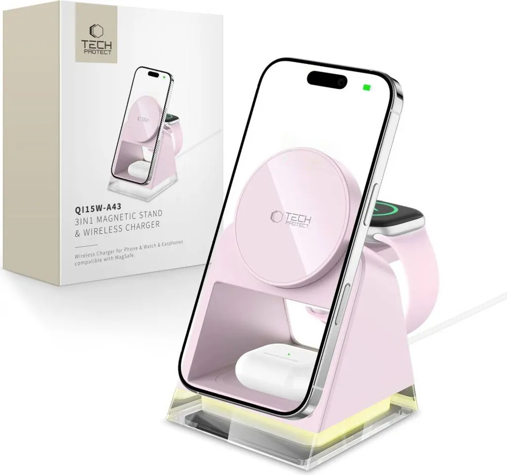 Regalo Perfetto: Tech-Protect 3in1 Rosa Baby per iPhone