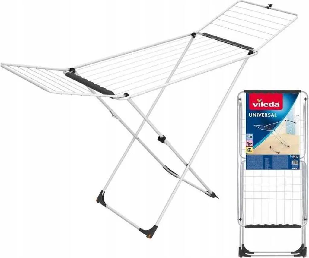Vileda Universal Ultimate Nero - Stendibiancheria Design e Funzione