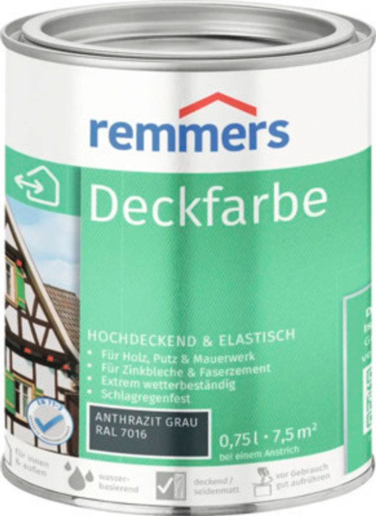 Remmers Farba nawierzchniowa szary antracyt RAL 7016 0,75 L Zdjęcie produktu 