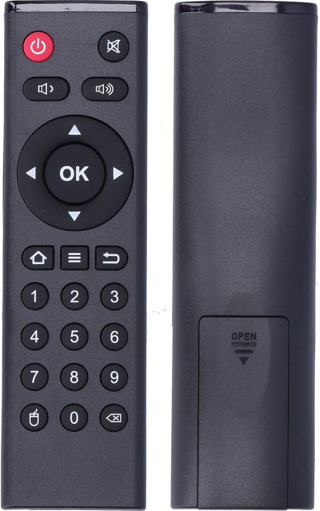 TX6 Ersatzfernbedienung passend für Android TV-Boxen für Tanix TX5 Max und TX3 Max