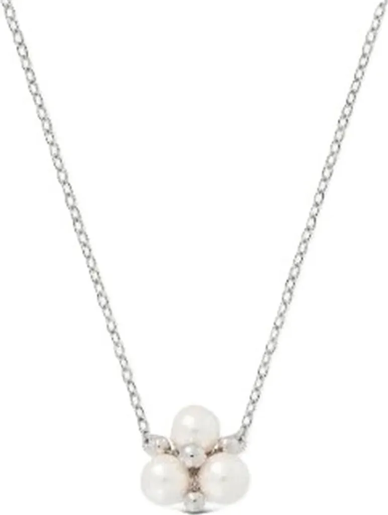 Bijou Pendentif Perle Majorica pour Mariage ou Soirée Chic en Argent