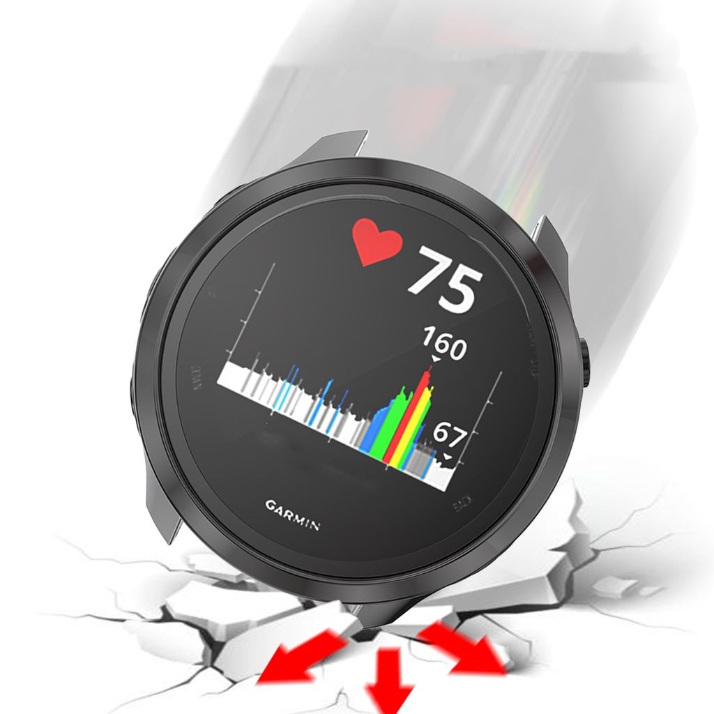 Schutzhülle Für Garmin Forerunner 165/165 Music – Transparent, Ultraleicht, Kratzfest