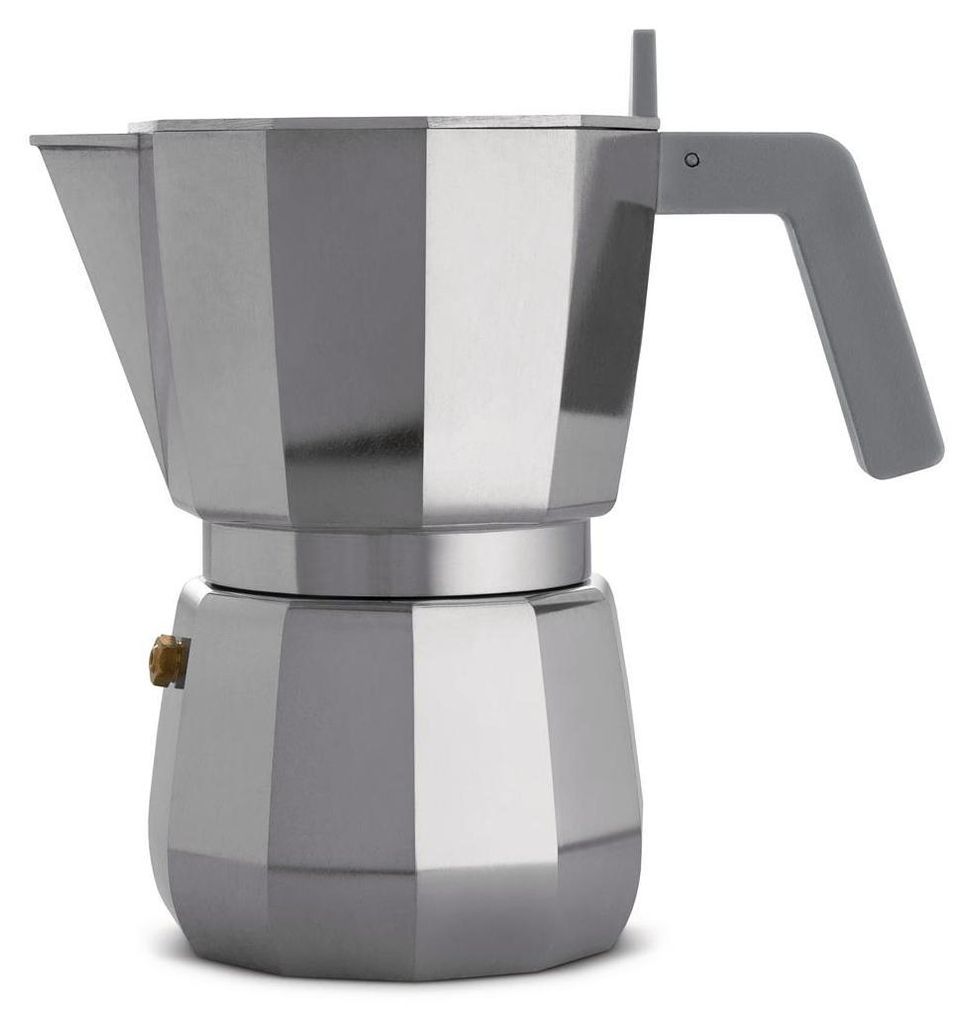 Alessi Mokka Espressomaschine DC06/6 silber