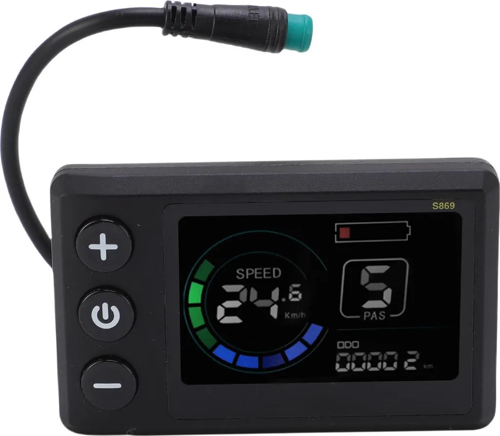 Console LCD S869 pour modification VTT électrique, kit complet de suivi