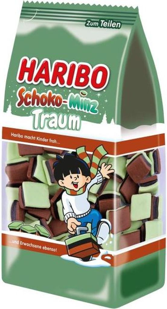 Haribo Lakritz Konfekt Schoko-Minz Traum 300 g Produktbild 