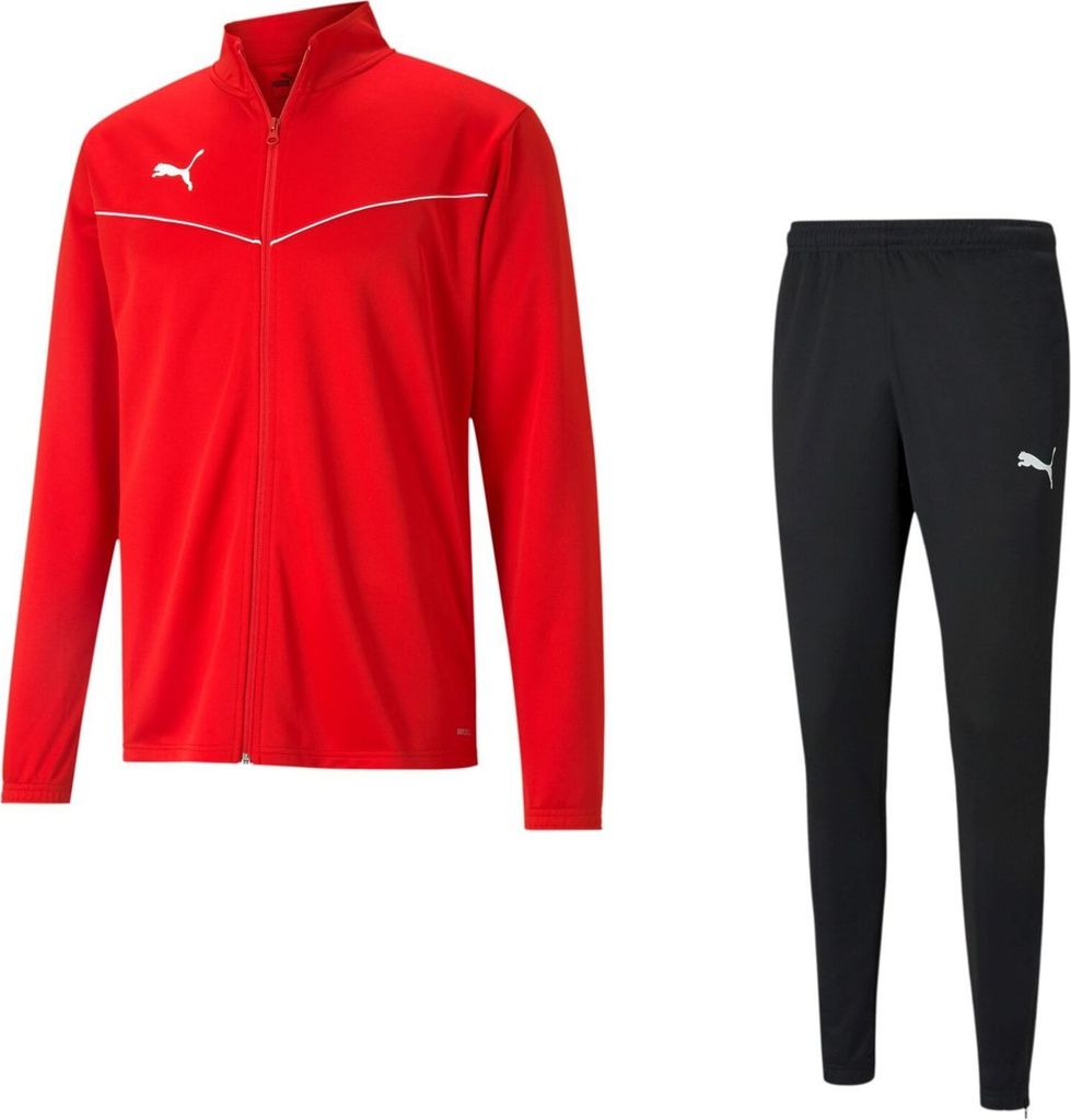 Puma Trainingsanzug für Herren DRYCELL Material, Größe:M, Farbe:Rot