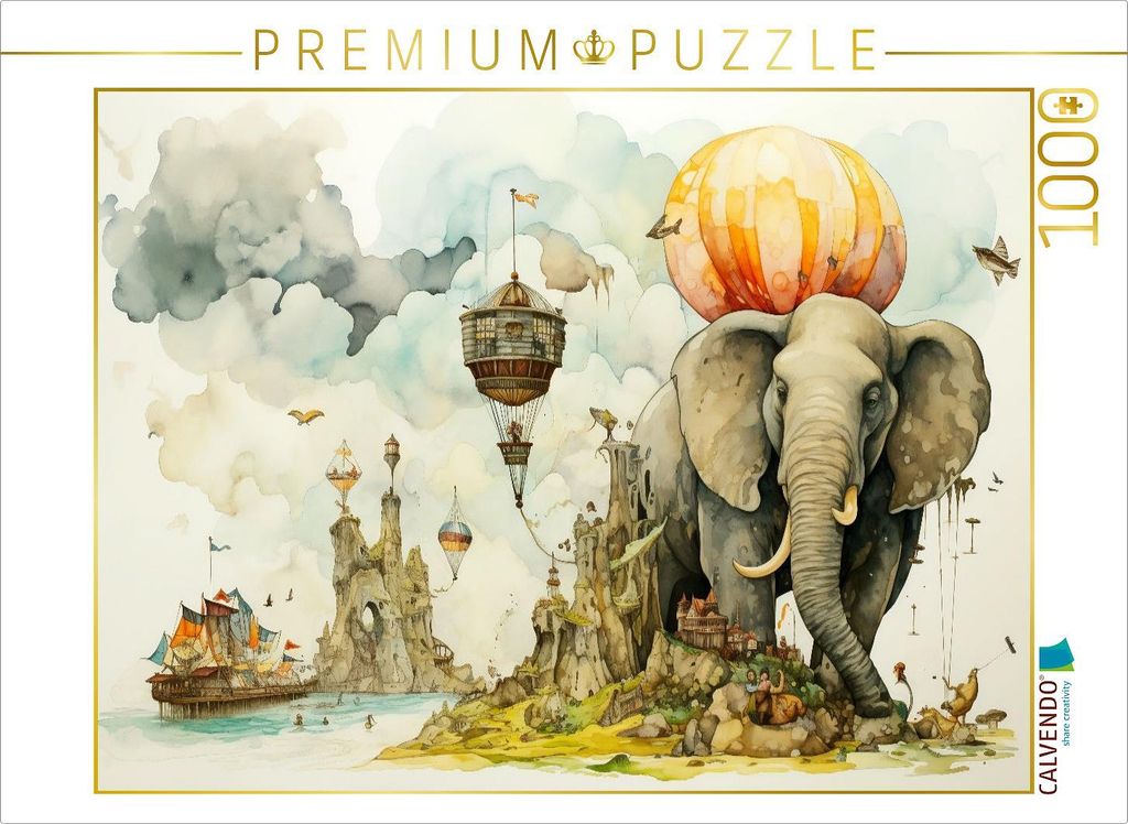 CALVENDO Puzzle Ein Motiv aus dem Kalender "Ein Besuch in fernen Universen" | 1000 Teile Lege-Größe 64x48cm Foto-Puzzle für glückliche Stunden