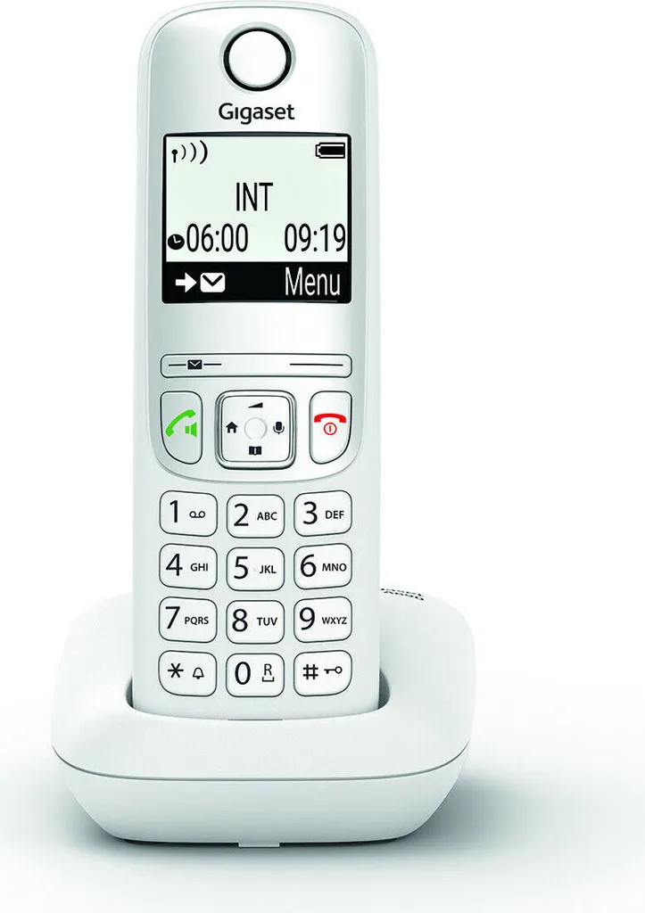 Gigaset A690 Téléphone Fixe Blanc avec Mains Libres et Grand Répertoire