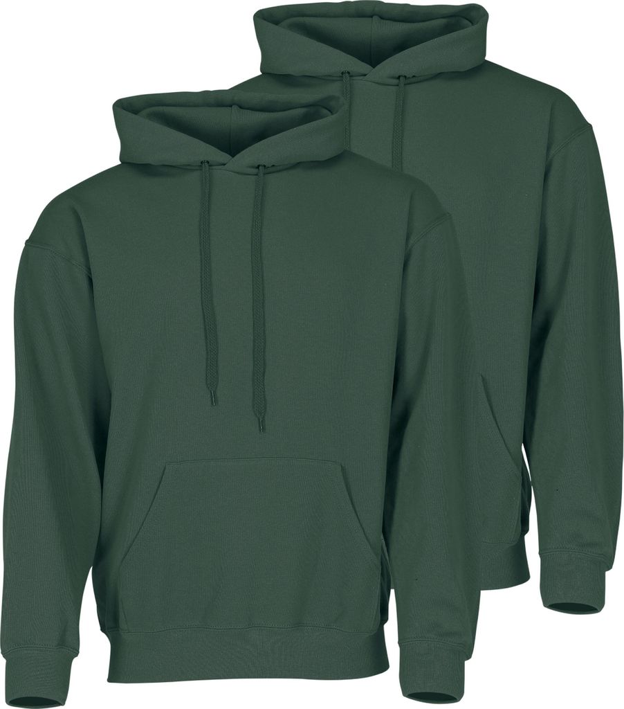 Fruit of the Loom Classic Kapuzen-Sweat Farbe: flaschengrün Größe: S