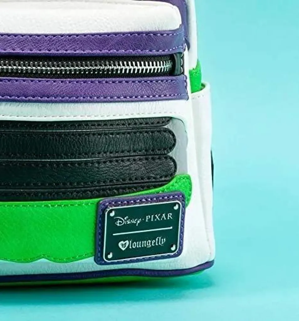 Loungefly Buzz l'Éclair Mini Sac à Dos avec Détails Phosphorescents