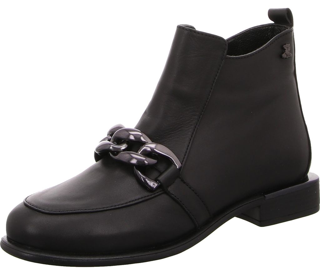 Venüs Stieflette mit Zipp in schwarz, Gr. 37